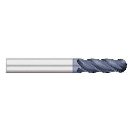 1/2 VI Pro 4 Flute Carbide Endmill Long Ball ALCRO-MAX Coated